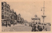La Panne. La Digue - De Panne. Zeedijk