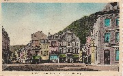 Spa. Place Pierre Legrand et rue Royale
