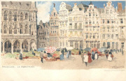 Bruxelles. La Grand'Place (Cassiers, Dietriech & Cie)