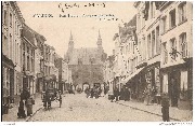 Malines. Rue Haute. Porte de Bruxelles