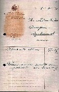 Facture du Photographe Ferdinand Buyle avec en-t&ecirc;te de la firme