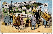Wohnwagen w&auml;hrend der Leipziger Messe 