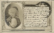 Fillette aux roses