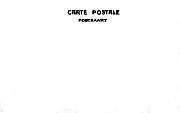 Carte Postale - Postkaart Dos non divisé grand format