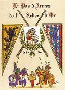 Le pas d'armes de l'Arbre d'Or ou un tournoi &agrave; la cour de Charles le T&eacute;m&eacute;raire  par Ren&eacute; et Maguy Aquilina