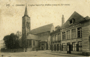 Tournai. L Eglise Saint-Piat (Edifice roman du XIe si&egrave;cle).