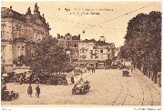 Spa. Vue d'ensemble des Bains vers la place Royale