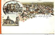 Souvenir de Spa.Vue g&eacute;n&eacute;rale Les Bains Le Pouhon