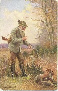 (Chasseur et renard? pi&egrave;ge?)