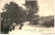 Umgegend von Metz.  Schlachtfeld von Gravelotte die Schlucht nach St. Hubert zu