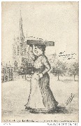 Li&egrave;ge. La marchande de poires cuites.(D&egrave; cut&egrave;s peures)