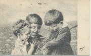 Nous l'avons enfin, illustration de Dvorak 87 (Enfants ayant attrap&eacute; un papillon)