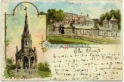 Salut de Bruxelles - Monument L&eacute;opold 1er - Palais du roi