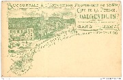 Succursale &agrave; l'Exposition provinciale de 1899. Caf&eacute; de la potence. 't Galgenhuis. March&eacute; aux l&eacute;gumes 8 groenselmarkt. Gand Gent
