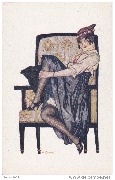 Rue de la Paix (Femme dans un fauteuil)