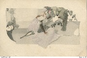 (Jeune femme avec un perroquet)