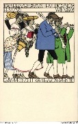 Kaiserjubilaums-Huldigungs-Festzug Wien 1908 Gruppe 13 : Zeit Kaisers Josephs II