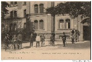 Metz. Devant les ponts. Kaserne ''La Ronde'' der 9. Dragoner