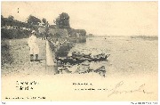 Diedenhofen, Die Moselw&auml;lle - Thionville, la Moselle et les remparts