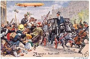 Zeppelin kommt ! (distraction du cocher)