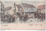 Saint-Avold. Marktplatz - Place du march&eacute;