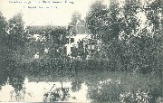 Linkebeek. Jardin de l Ile Robinson et Etang