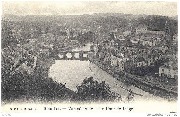 Bouillon. Vue g&eacute;n&eacute;rale. Le Pont de Li&egrave;ge