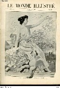 Le monde illustr&eacute; 13 juillet 1901 consacr&eacute; &agrave; la carte postale num 2311