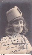 Lucienne Despy au chapeau par Galuzzi Lucienne Despy au chapeau par Galuzzi
