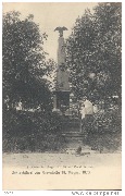 Schlachtfeld von Gravelotte 18. August 1870. 3 Rhein Inf. Rgt N&deg; 29 auf Point du Jour