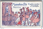 S&eacute;rie 1 : Albert Dohmen Bruxelles Fantaisie illustr&eacute;e Souvenir de Manneken-Pis