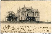 Ensival .Façade du  Château de Maison-Bois