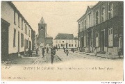 Environs de Soignies. Naast, la Maison communale et la Grand' place