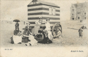 folklore du Littoral. Avant le bain.