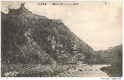 Logne. Vue g&eacute;n&eacute;rale des ruines