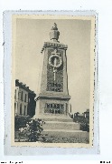 Monument aux morts  de la guerre 40-45 Naast 1955