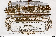 E. Dehert & Fils Calicos et Shirtings bleu ...rue de Bruges 26 Gand E. Dehert & Fils Calicos et Shirtings bleu ...rue de Bruges 26 Gand