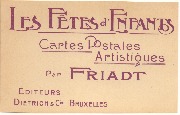 Friadt. Les F&ecirc;tes d'enfants 