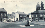 Ecaussines d' Enghien. La place communale (** double)