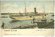 Souvenir d'Anvers. Le d&eacute;part d'un navire.