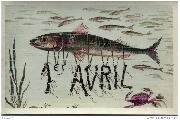 1er AVRIL Poisson illustr&eacute; par Lopez