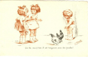 &ccedil;ui-l&agrave;, ma p'tite il est toujours avec des poules !