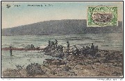 Congo Belge . P&ecirc;cheurs dans le Haut Congo
