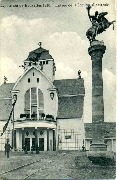 Entr&eacute;e de la Section allemande