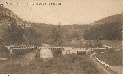 Anseremme. Pont sur la Lesse et route de Walzin