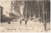 Environs de Bruxelles. QUATRE-BRAS. Route de Malines.