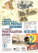 Projet d'Affiche bourse europ&eacute;enne /europese beurs 2012  10 juin/juni 2012