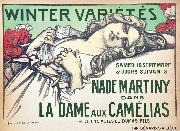 Winter Vari&eacute;t&eacute;s, Nade Martiny dans La dame aux cam&eacute;lias, 1915-1920