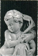 Bruges-Eglise Notre-dame- La Vierge et l'Enfant-MichelAnge-détail(1501)