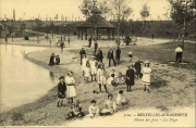 Bruxelles schaerbeek. Plaine de Jeux. La Plage